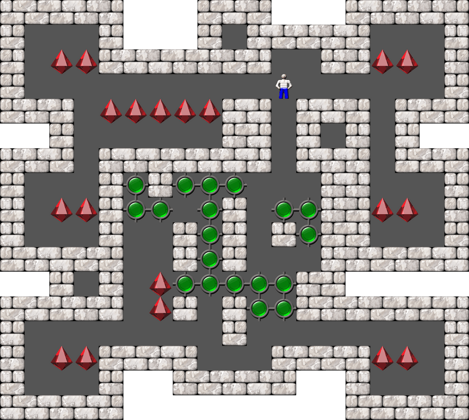 Sokoban 1,000,001 candlelights level 22